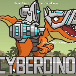 CyberDino: T-Rex vs Robots
