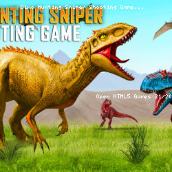 Dino Hunting Sniper Shooting Game