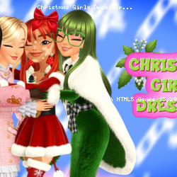 Christmas Girls Dress Up