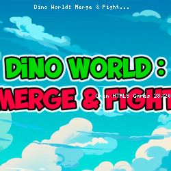 Dino World: Merge & Fight