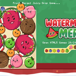 Fruit Merge: Juicy Drop Game