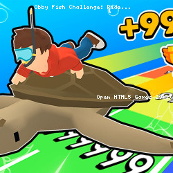 Obby Fish Challenge: Ride