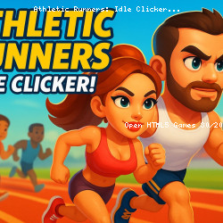 Athletic Runners: Idle Clicker