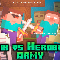 Nubik vs Herobrin's Army