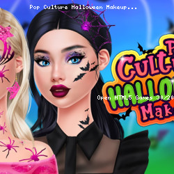 Pop Culture Halloween Makeup