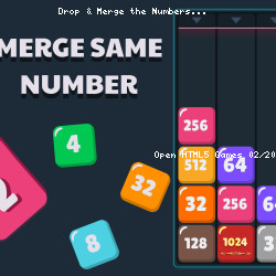 Drop & Merge the Numbers