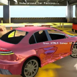 3D Underground Car Parking