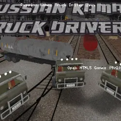 Russian Kamaz Truck Driver 2