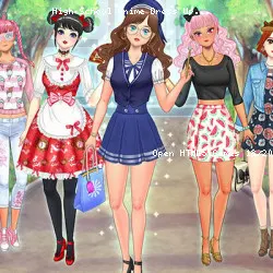 High School Anime Dress Up