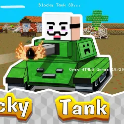 Blocky Tank 3D