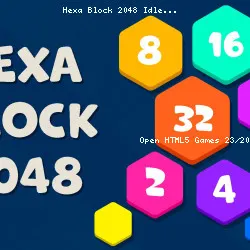 Hexa Block 2048 Idle