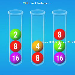2048 in Flasks