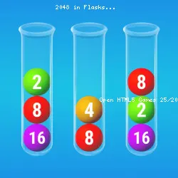2048 in Flasks