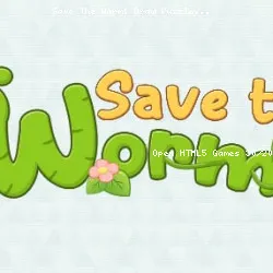 Save The Worm: Draw Puzzle