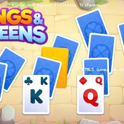 Kings and Queens Solitaire TriPeaks