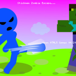 Stickman Zombie Escape