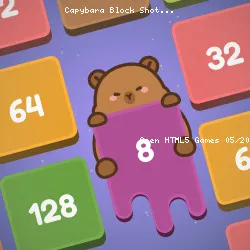 Capybara Block Shot