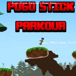 Pogo Stick Parkour: Rage Game