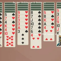 Spider Solitaire 2 Suits