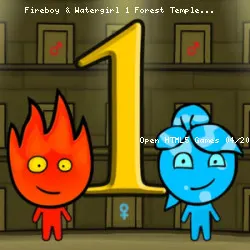 Fireboy & Watergirl 1 Forest Temple